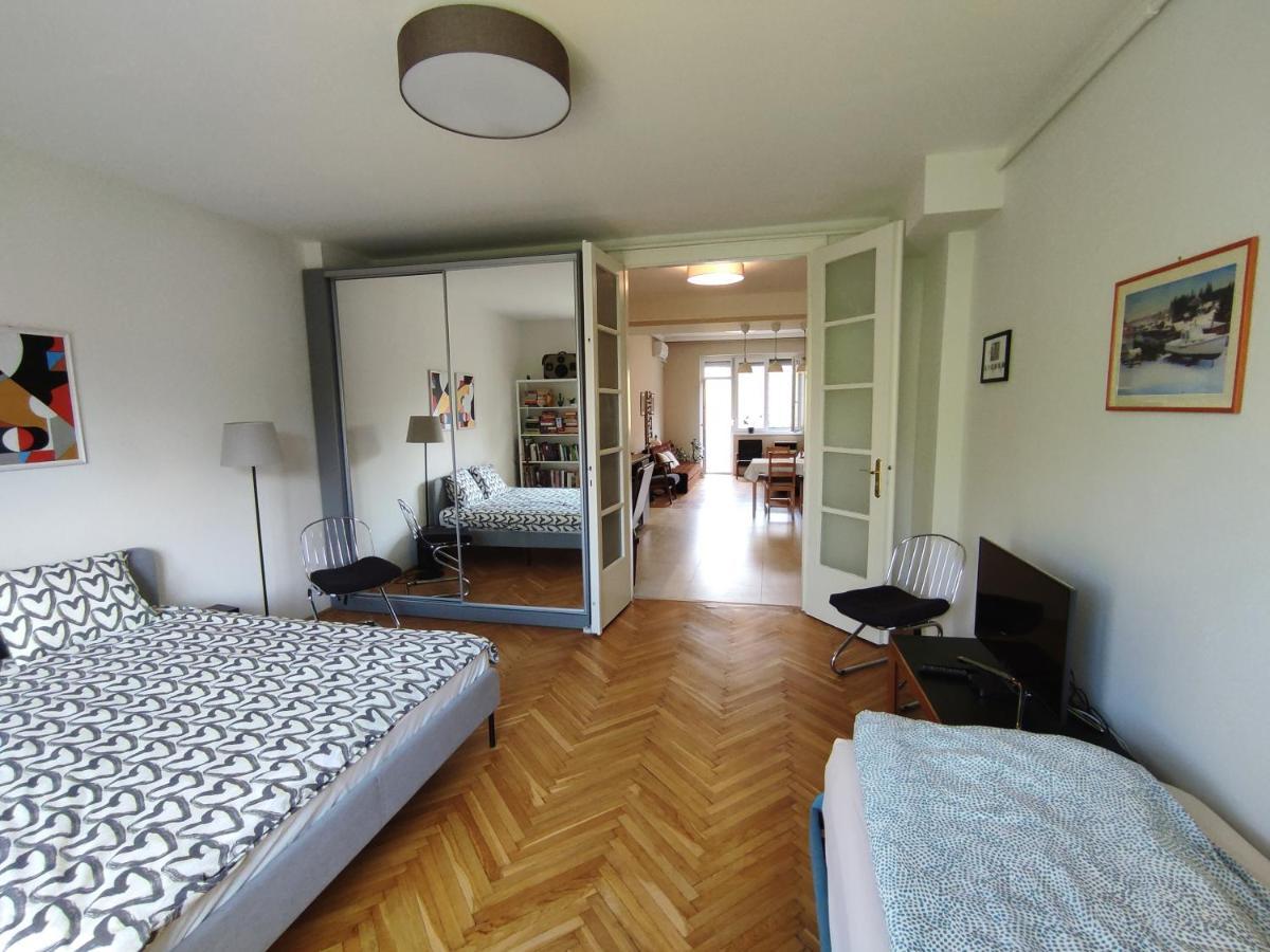 Park View, Close To River, Ac, Bauhaus Vibe, 2 Balconies Budapest Esterno foto